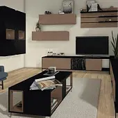 Матовые мебельные фасады EGGER чёрный матовый 18 мм u999 pm/st9, мебельный фасад egger (кв.м.)