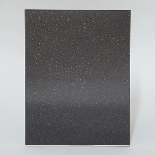 Стекло интерьерное AGC  стекло lacobel black starlight, 4мм (1605*2550) (продажа кратно 0,5 листа)