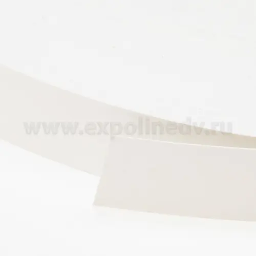 Кромка ПВХ / ABS кромка, белый классический гладкий w960 sm 0,4, 19мм
