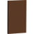 Коллекция Mattelux коричневая сепия, мебельный фасад mattelux