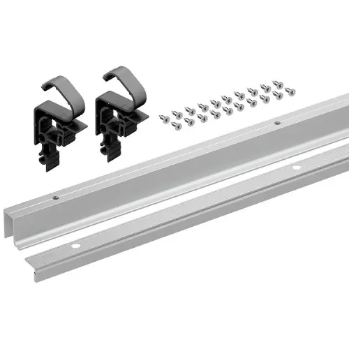 Система WingLine L 2024 комплект профилей wingline l, l2400 с перфорацией, алюминий серебро