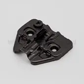 Петли мебельные DTC монтажная планка dtc pivot-pro, h=2мм, click-on 3d черная