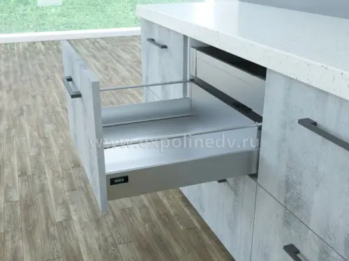 Ящики Samsung IREX комплект ящика samsung irex, c доводчиком, nl-350*136мм (1 рейлинг), серый