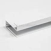 SLIM/FIT пгн профиль горизонтальный slim/fit 5800мм белый матовый new