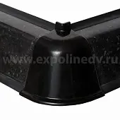 Бортики для столешниц 113, 118, TwinC, Mini plus, Generics заглушка для бортика черный внешний угол 90° (12524091025)