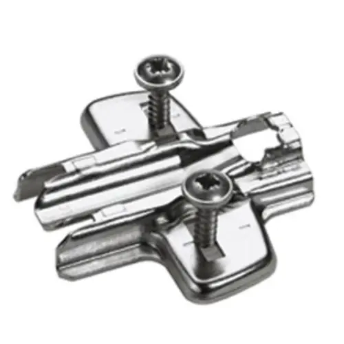 Петли мебельные Hettich (Германия) крестовая ответная планка "hettich direct" для sensys/intermat, lr37, d1.5