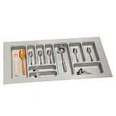 Кухонные органайзеры Hettich кухонный органайзер orgatray 440, гл. 441-520мм, шир. 801-900мм, в базу на 900мм, серый