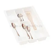 Кухонные органайзеры Hettich кухонный органайзер orgatray 590 для atira, гл. 470мм, шир. 307мм, в базу на 400мм, белый
