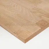 Щит мебельный Дуб щит мебельный 20*600*3,0 дуб, сращенный, сорт ав