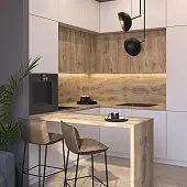 Стеновая панель ДСП SLOTEX стеновая панель spring wood, slotex kapso, 3000х600х10 мм