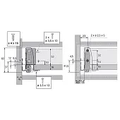 Комплекты ящиков InnoTech Atira комплект ящика innotech atira nl-470*54 мм, silent system, белый