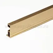 SLIM/FIT пв профиль вертикальный fit 5800мм латунь браш new