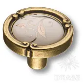 Ручки 15.090.35.po23w.12 ручка мебельная современная классика, античная бронза