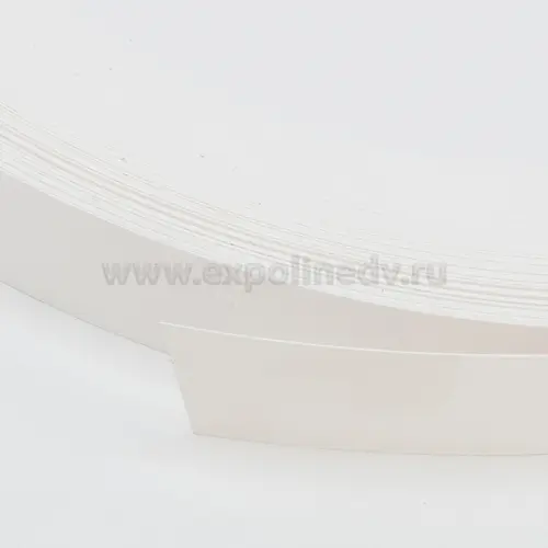 Кромка ПВХ / ABS кромка, белый гладкий 100001u 2, 35мм