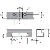 Петли мебельные Hettich (Германия) петля hettich sensys накладная 95° для алюминиевых рам, с доводчиком