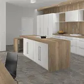 Матовые мебельные фасады EGGER белый альпийский матовый 18 мм w1100 pm/st9, мебельный фасад egger (кв.м.)