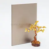 Стекло интерьерное AGC  стекло matelac silver bronze, 4мм (1605*2550)