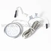 Светильники светильник sunny he 12v, 1,25w, 3200k, серый металлик