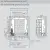 Ящики DTC комплект ящика dtc dragon box, push to open, nl-450*84,5 мм (2 рейлинга), белый