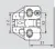 Петли мебельные DTC монтажная планка dtc pivot-pro, h=2мм, click-on 3d
