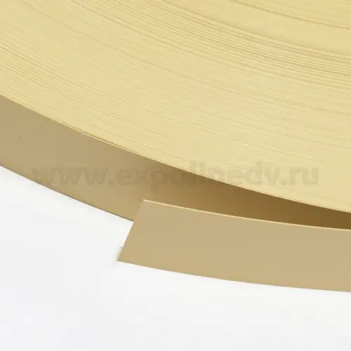 Кромка ПВХ / ABS кромка, желтый песок u125, egger 0,8, 19мм
