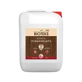 Масла для дерева Biotex огнебиозащита пропитка для дерева с розовым индикатором, 10л