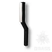 Ручки Brass Модерн 775-64-chrome-black ручка мебельная модерн, 64мм, глянцевый хром с чёрной вставкой