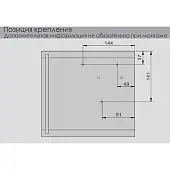 Подъемники поворотные подъемник dtc top stay sq new (250-400мм), индекс 480-1250, белый