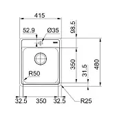 Мойки кухонные Franke мойка кухонная franke bell модель bcx 610-42 tl полированная