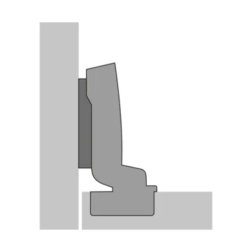 Петли мебельные Hettich (Германия) петля hettich sensys вкладная 110°, push to open, черный обсидиан