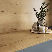 Коллекция Woodlux дуб галифакс золотистый, мебельный фасад woodlux