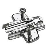 Петли мебельные Hettich (Германия) крестовая ответная планка "hettich direct" для sensys/intermat, lr37, d1.5