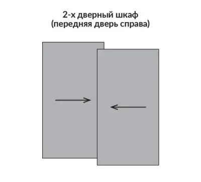 Комплекты раздвижных дверей Hettich комплект фурнитуры topline l new для 2 дверей, ширина до 4м, толщина двери 18-30 мм, передняя дверь справа